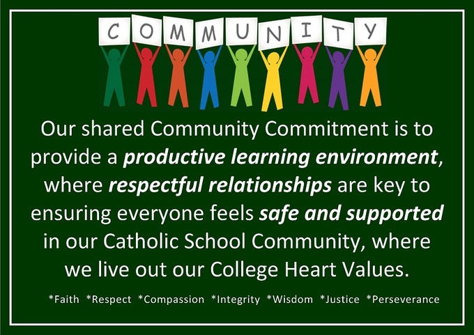 St Francis de Sales College | Our Community Commitment